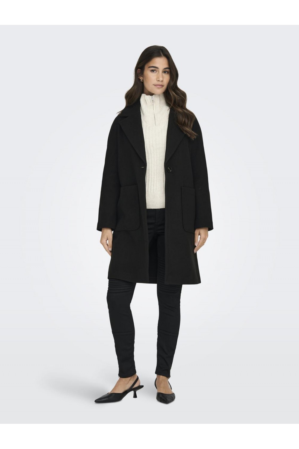 ONLY NEWVICTORIA LIFE COAT OTW BLACK 15285883