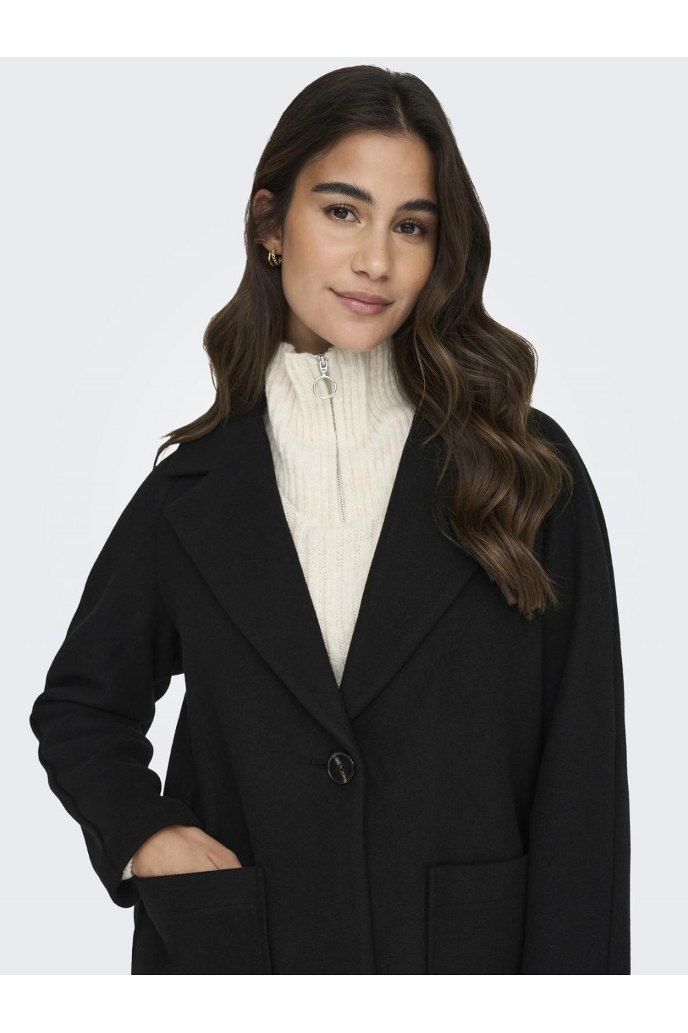 ONLY NEWVICTORIA LIFE COAT OTW BLACK 15285883