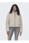 ONLY DOLLY SHORT PUFFER JACKET PUMICE STONE 15205371 