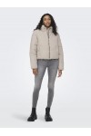 ONLY DOLLY SHORT PUFFER JACKET PUMICE STONE 15205371 