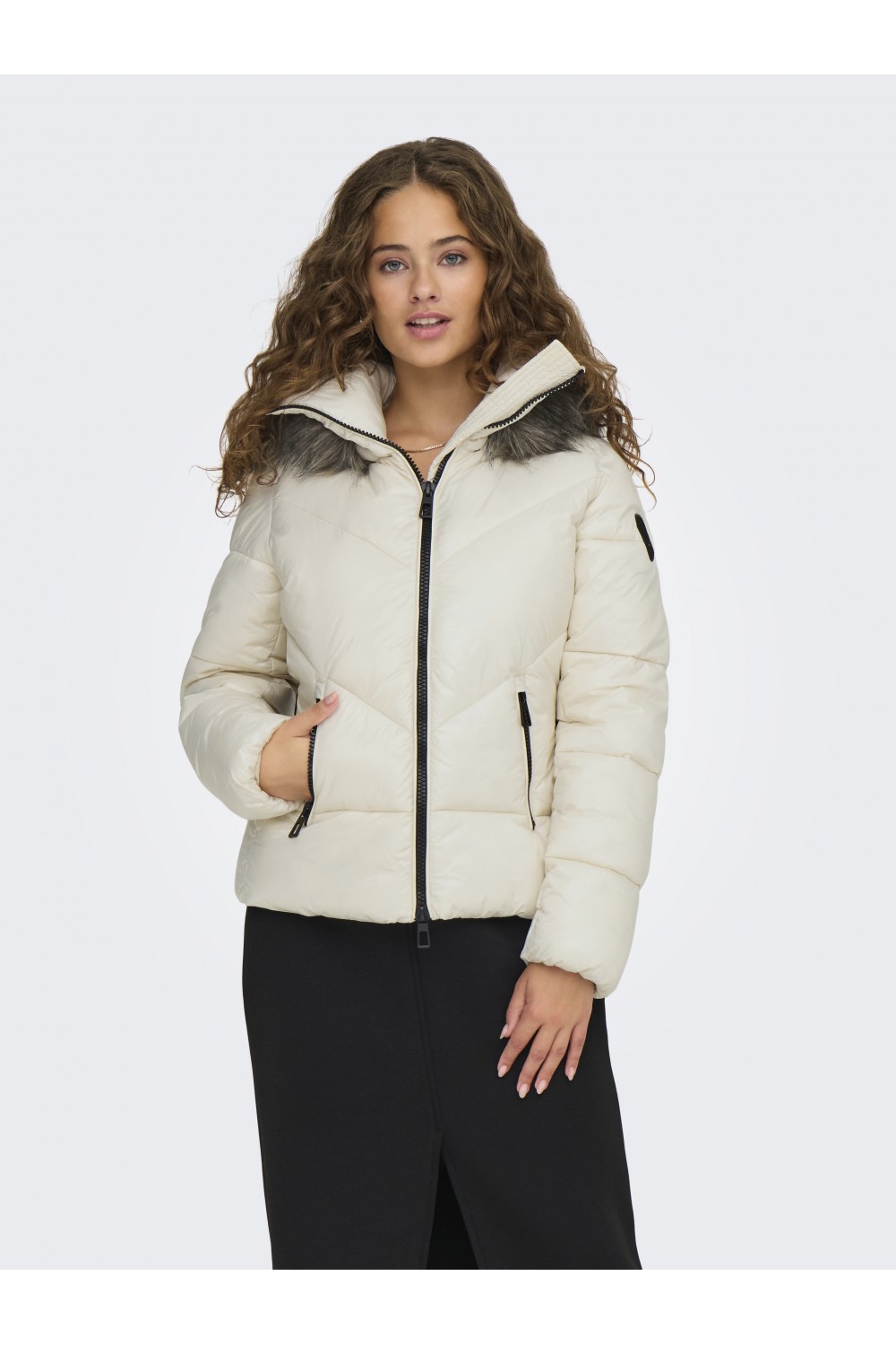ONLY FEVER SHORT PUFFER LIFE BIRCH 15322003