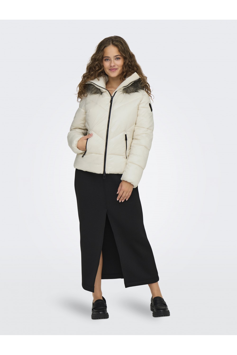 ONLY FEVER SHORT PUFFER LIFE BIRCH 15322003
