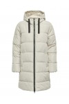 ONLY CLAIR PUFFER HOOD COAT OTW CC PUMICE STONE 15323232