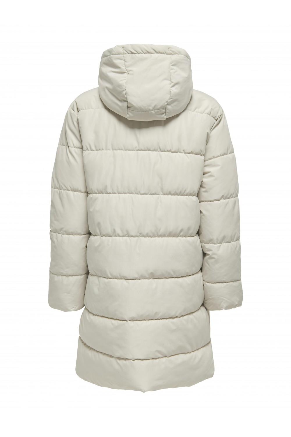 ONLY CLAIR PUFFER HOOD COAT OTW CC PUMICE STONE 15323232