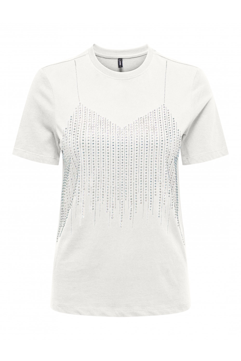 ONLY BILLIE LIFE S/S TOP JRS WHITE 15333617