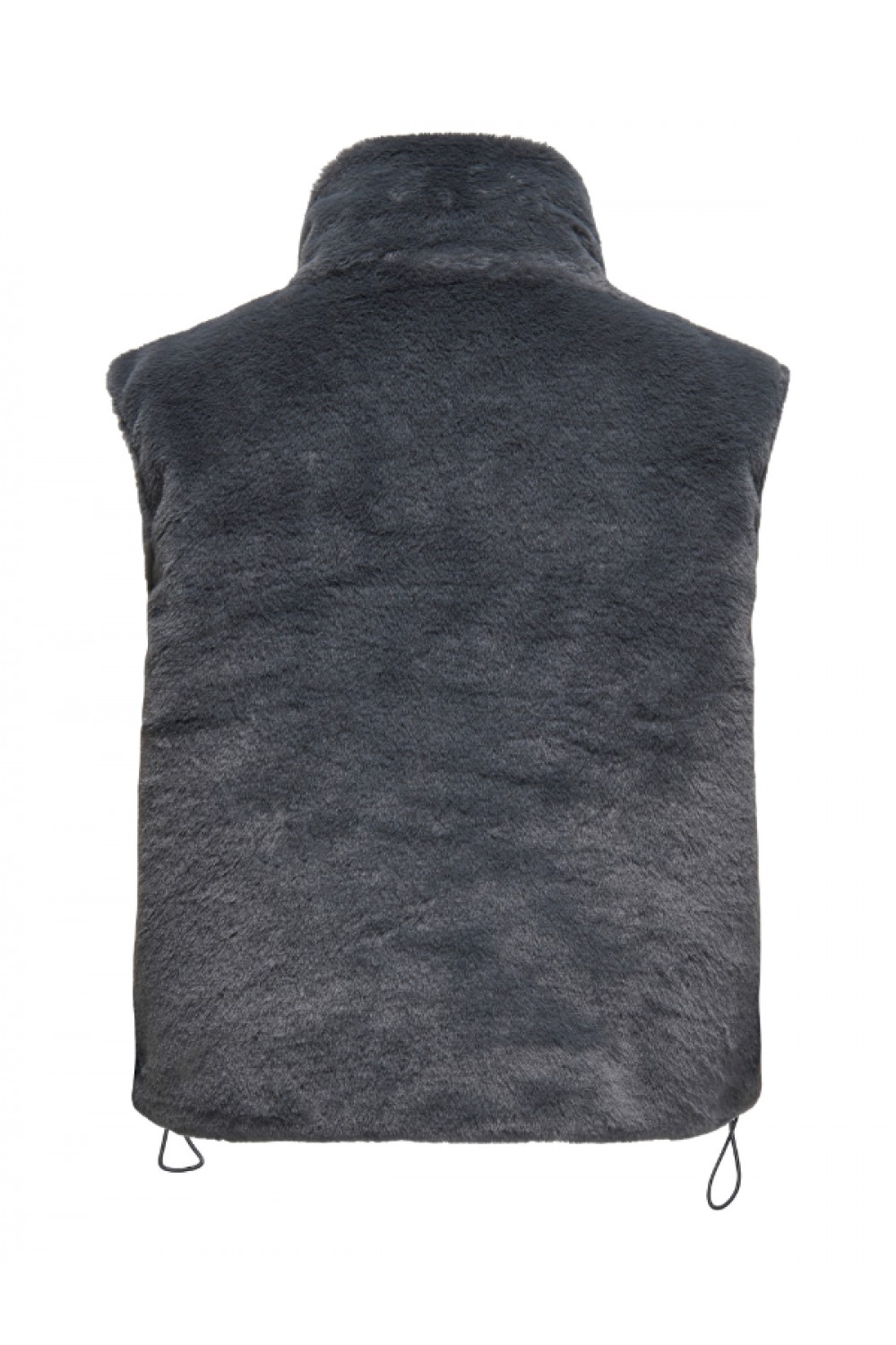  ONLY DANA FAUX FUR REV WAISTCOAT OTW CC BLACK 15348986