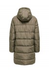 ONLY CLAIR PUFFER HOOD COAT OTW CC STONE GREY 15323232
