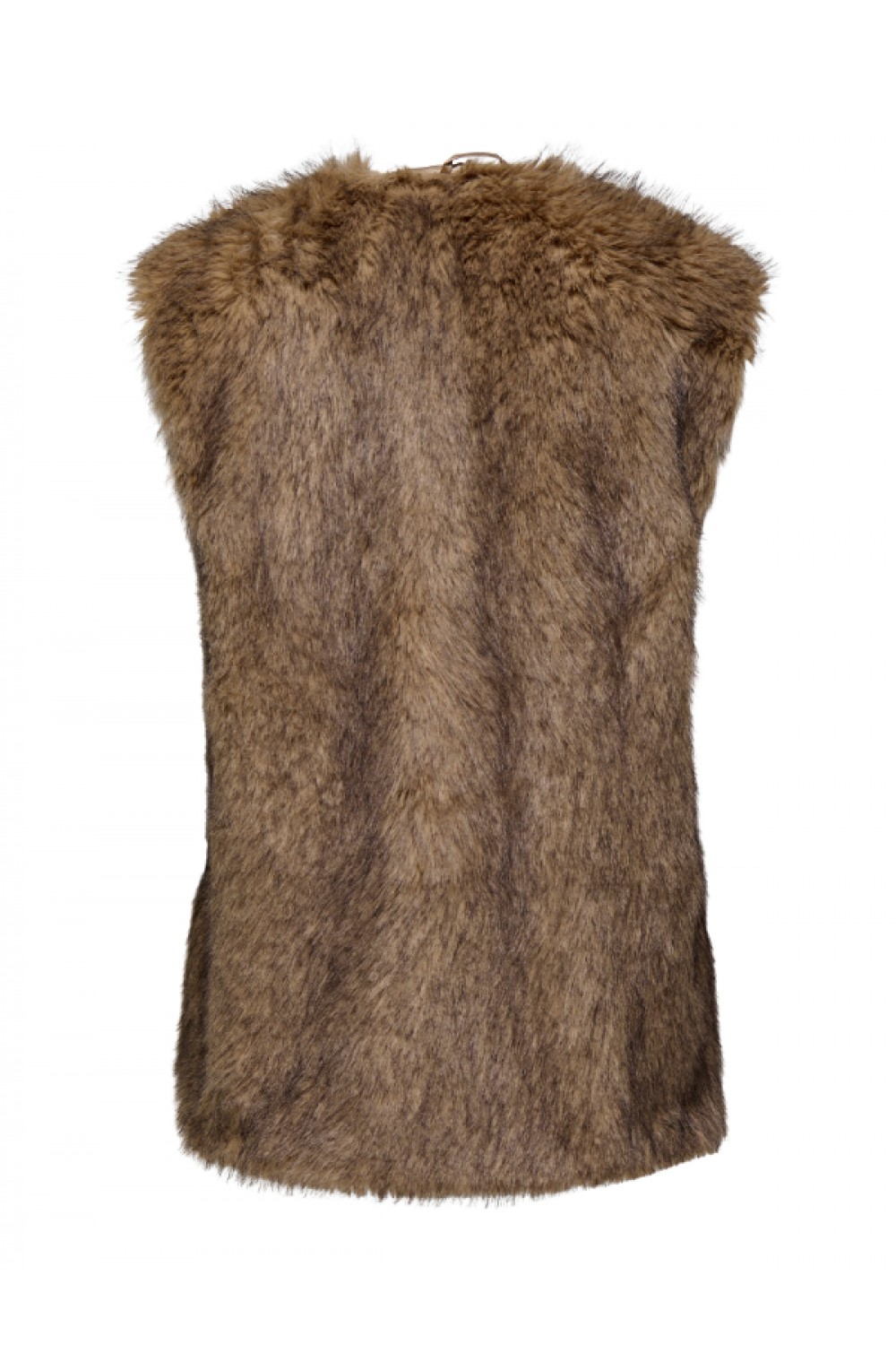 ONLY DAWN LIFE FAUX FUR WAISTCOAT OTW TANNIN 15354308