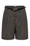 ONLY GARIA LIFE HW BELT CHECK SHORTS 15355278