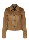 ONLY TULIP LIFE FAUX SUEDE JACKET OTW COGNAC 15353152