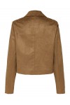 ONLY TULIP LIFE FAUX SUEDE JACKET OTW COGNAC 15353152