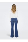 ONLY REESE REG RETRO FLARED DNM BOX BLUE 15309845