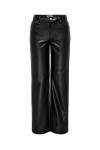 ONLY KIRI HW STR FAUX LEATHER PNT BLACK 15324777