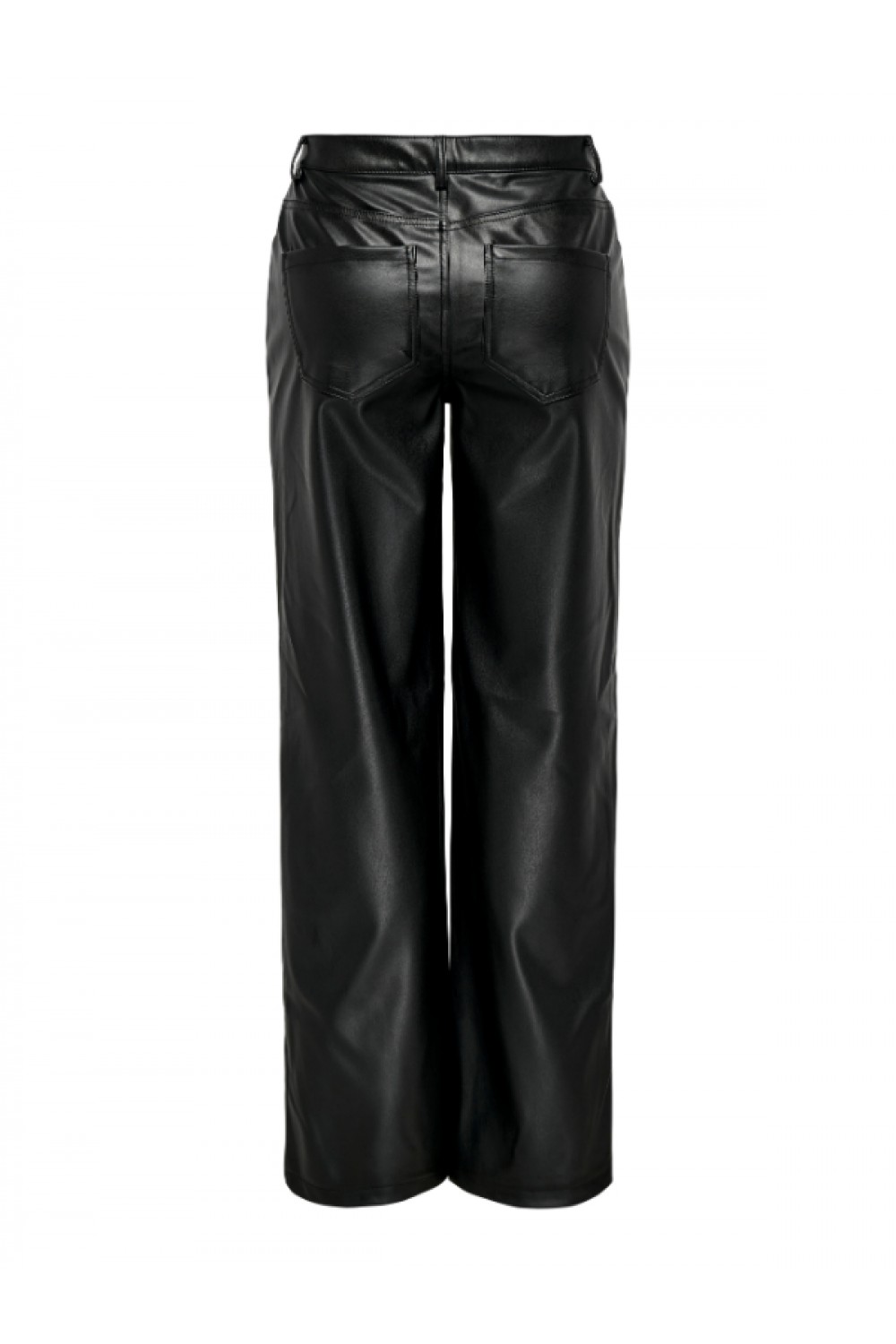 ONLY KIRI HW STR FAUX LEATHER PNT BLACK 15324777