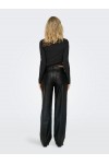ONLY KIRI HW STR FAUX LEATHER PNT BLACK 15324777