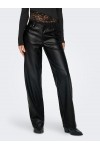 ONLY KIRI HW STR FAUX LEATHER PNT BLACK 15324777