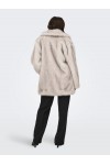 ONLY DAWN LIFE FAUX FUR COAT CC OTW PUMICE STONE 15348976
