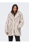 ONLY DAWN LIFE FAUX FUR COAT CC OTW PUMICE STONE 15348976