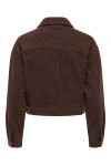 ONLY ANLIE-ANIMAL L/S JACKET CC PNT BROWN 15356125