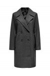ONLY ADINA LIFE LONG COAT CC OTW DARK GREY 15349217