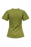ONLY MARIE LIFE S/S RUCHING TOP JRS NOOS PEAT MOSS 15365258