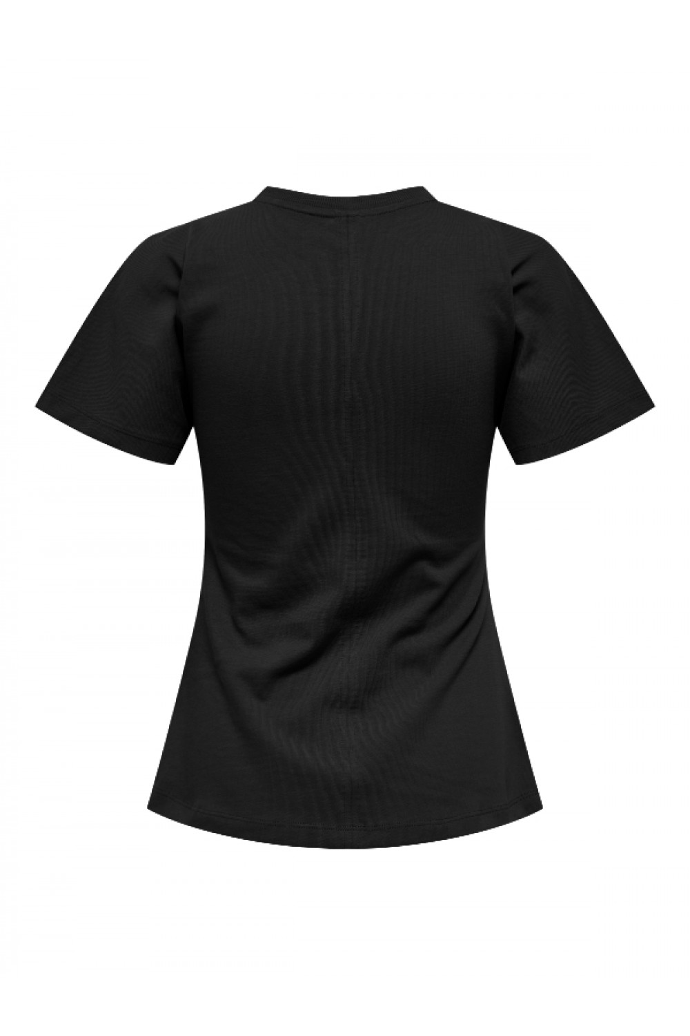 ONLY MARIE LIFE S/S RUCHING TOP JRS NOOS BLACK 15365258