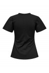 ONLY MARIE LIFE S/S RUCHING TOP JRS NOOS BLACK 15365258