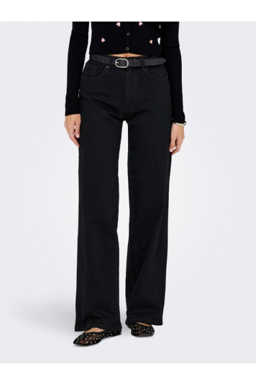 ONLY JUICY HW WIDE DNM REA670 NOOS BLACK 15338858