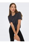 ONLY MONJA S/S STUDS TEE JRS PHANTOM 15340939