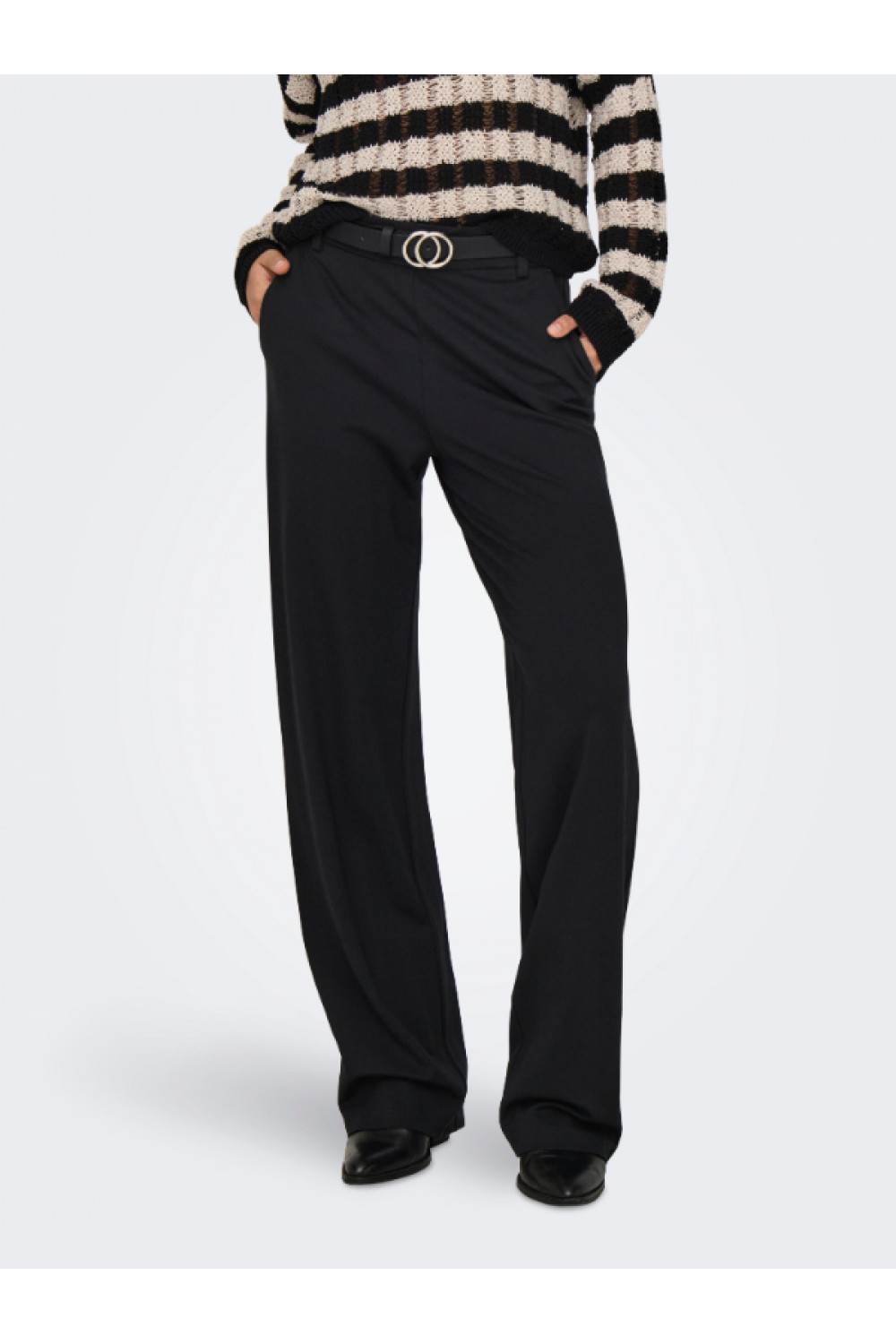 ONLY POPTRASH MW STRAIGHT PNT NOOS BLACK 15341829