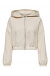 ONLY SCARLETT LIFE LS ZIP HOOD SWT NOOS BRICH 15346449