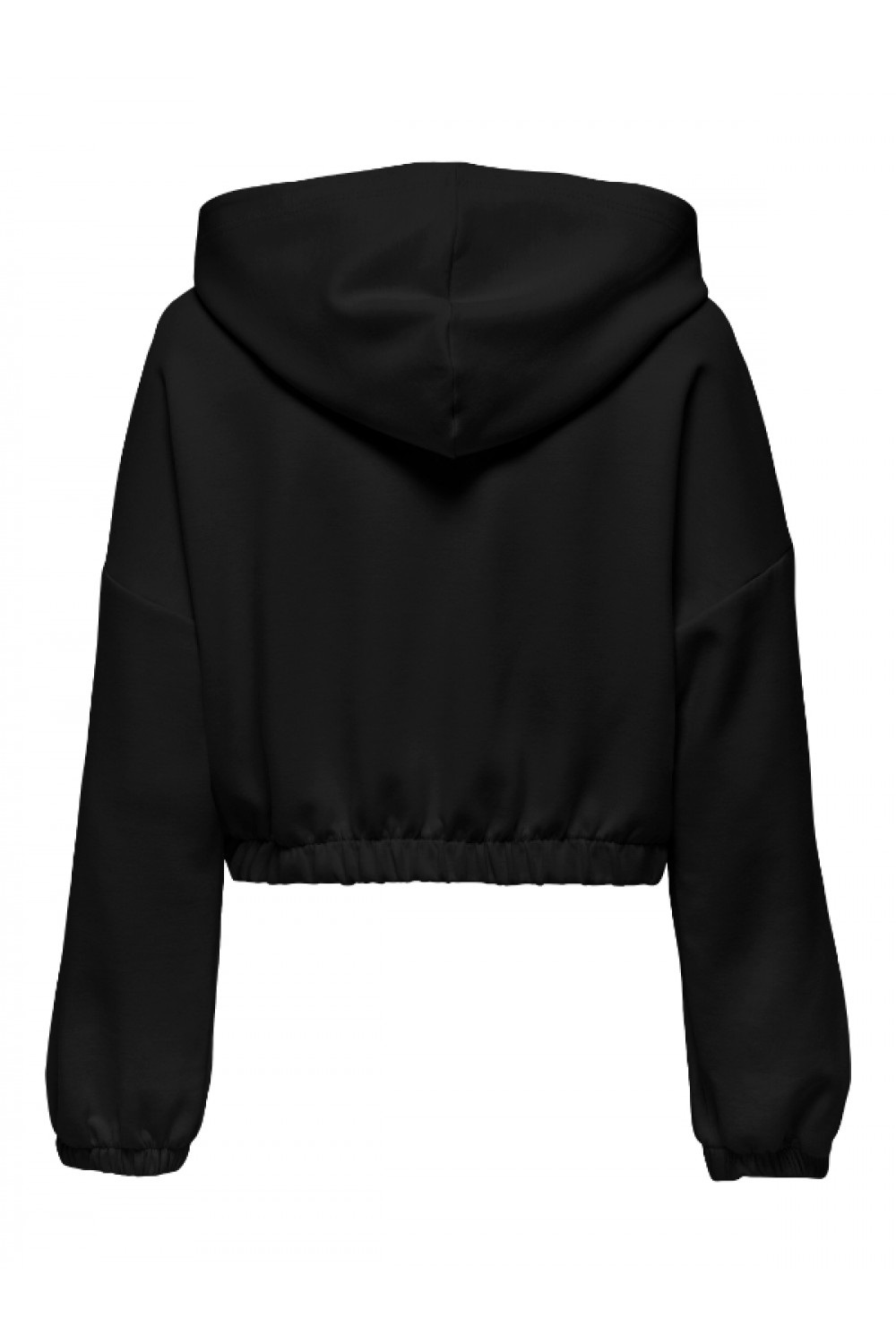 ONLY SCARLETT LIFE LS ZIP HOOD SWT NOOS BLACK 15346449