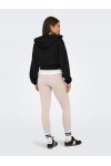 ONLY SCARLETT LIFE LS ZIP HOOD SWT NOOS BLACK 15346449
