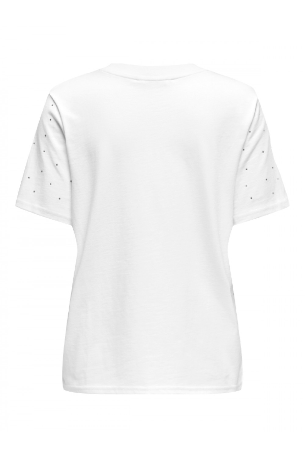 ONLY MONJA S/S STUDS TEE JRS WHITE 15340939