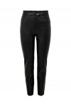ONLY EMILY HW ST ANK FAUX LEATHER BLACK 15209293