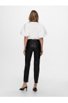 ONLY EMILY HW ST ANK FAUX LEATHER BLACK 15209293