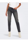 ONLY EMILY STRETCH ANK JEANS DARK GREY DENIM 15259634