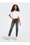 ONLY EMILY STRETCH ANK JEANS DARK GREY DENIM 15259634