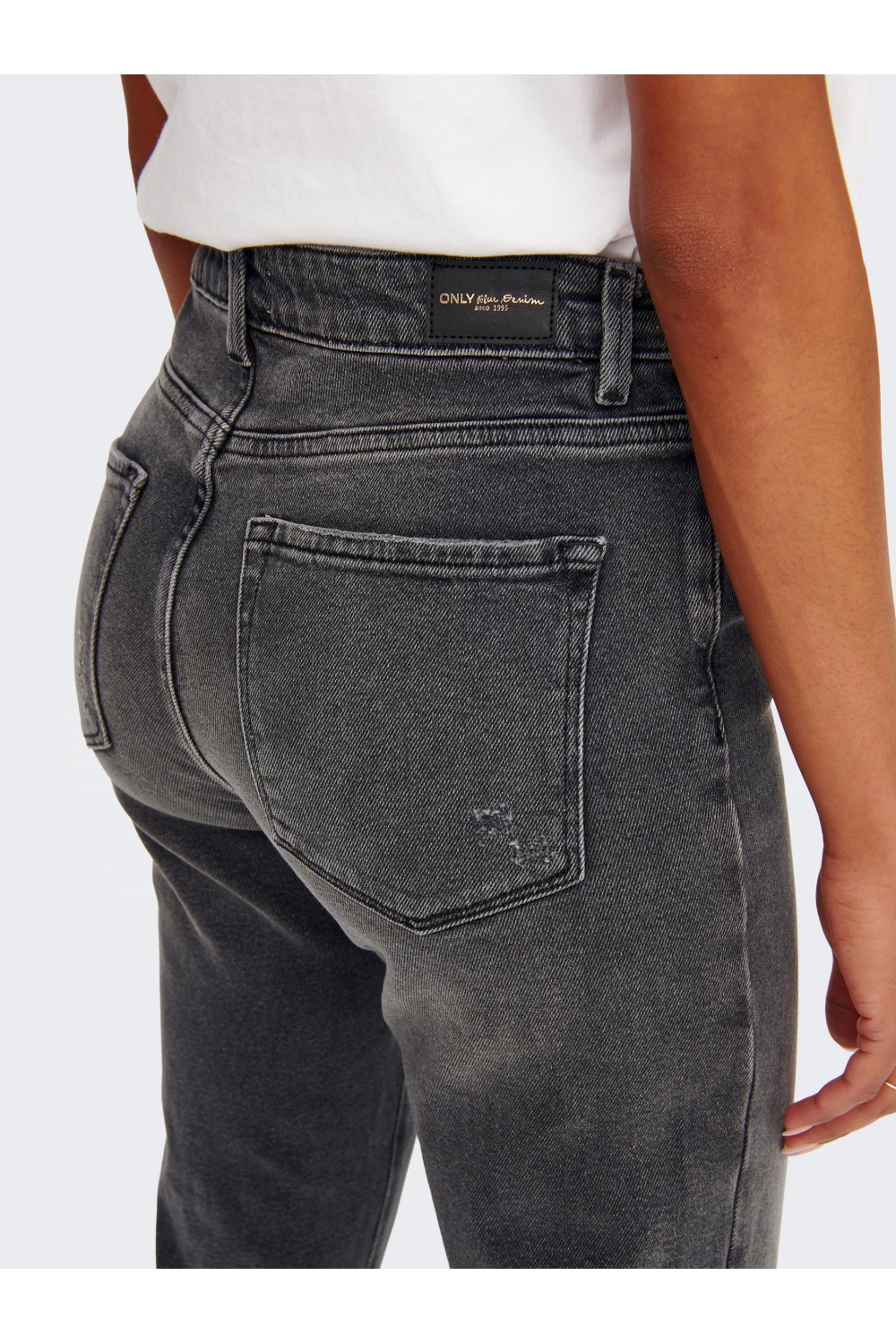 ONLY EMILY STRETCH ANK JEANS DARK GREY DENIM 15259634