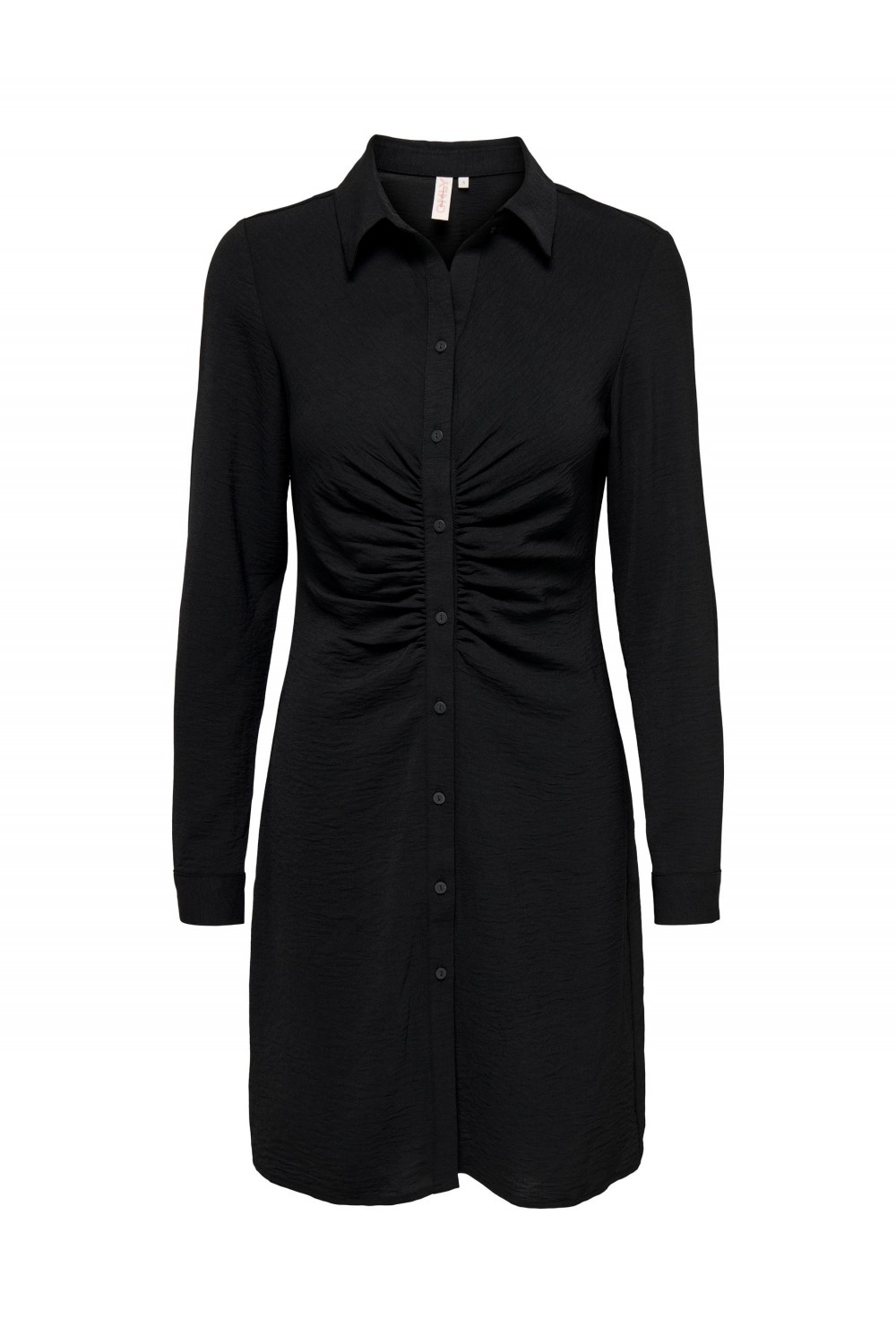 ONLY METTE WRINKLE DRESS BLACK 15274642