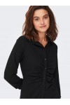 ONLY METTE WRINKLE DRESS BLACK 15274642
