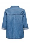 ONLY ASMIN SHIRT L/S DNM AKM NOOS BLUE 15361370