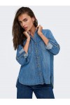 ONLY ASMIN SHIRT L/S DNM AKM NOOS BLUE 15361370
