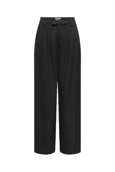 ONLY SVEA-GOA MW LINEN BL WIDE CC PNT BLACK 15364120