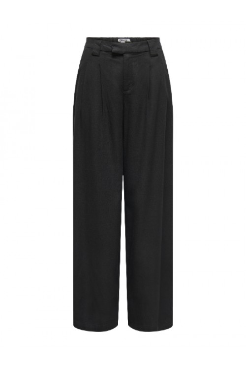 ONLY SVEA-GOA MW LINEN BL WIDE CC PNT BLACK 15364120