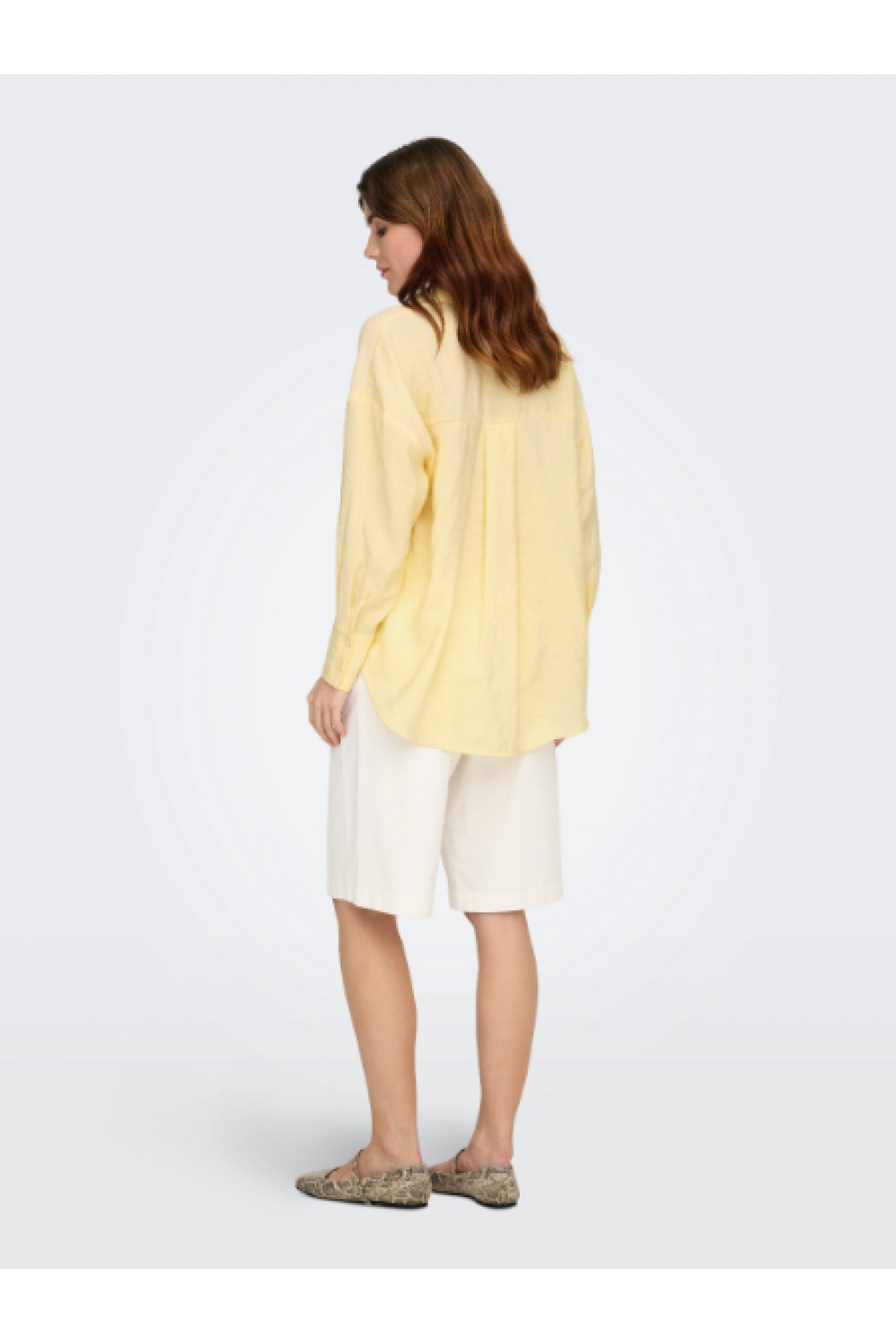 ONLY ZAZIMA L/S LOOSE SHIRT WVN NOOS DOUBLE CREAM 15272523