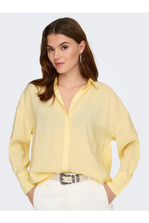 ONLY ZAZIMA L/S LOOSE SHIRT WVN NOOS DOUBLE CREAM 15272523