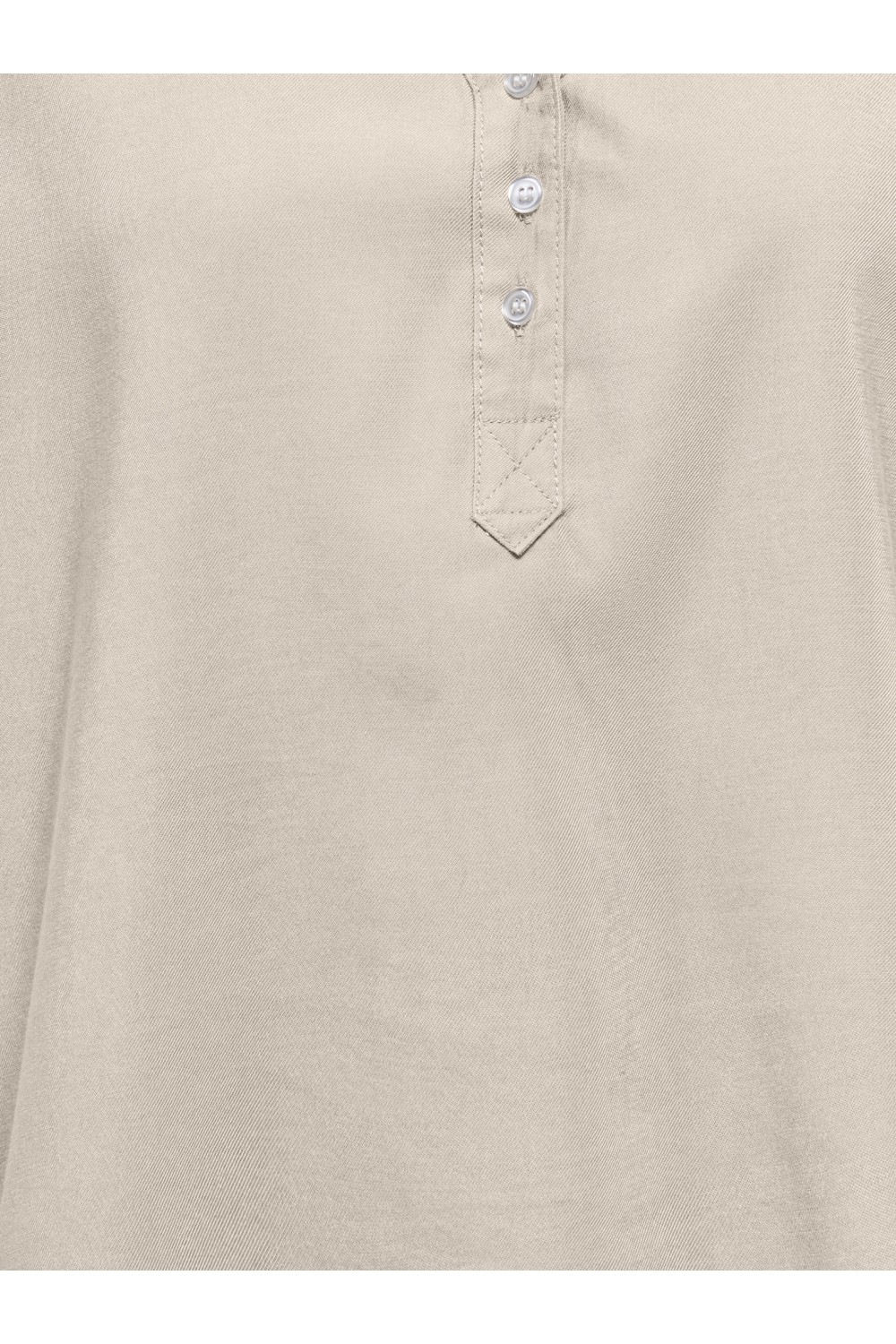 ONLY ARIS LIFE CAP SLEEVE SHIRT WVN CC PUMICE STONE 15364279
