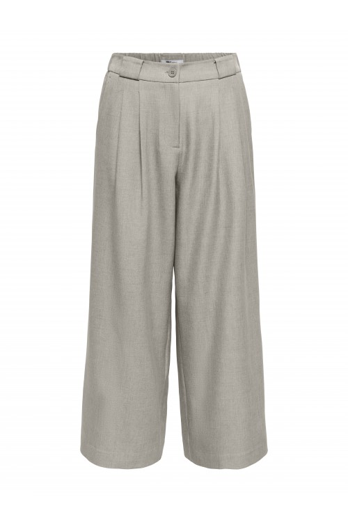 ONLY LINDA LIFE HW CULOTTE PANT CC TLR MEDIUM GREY MELAGE 15364050