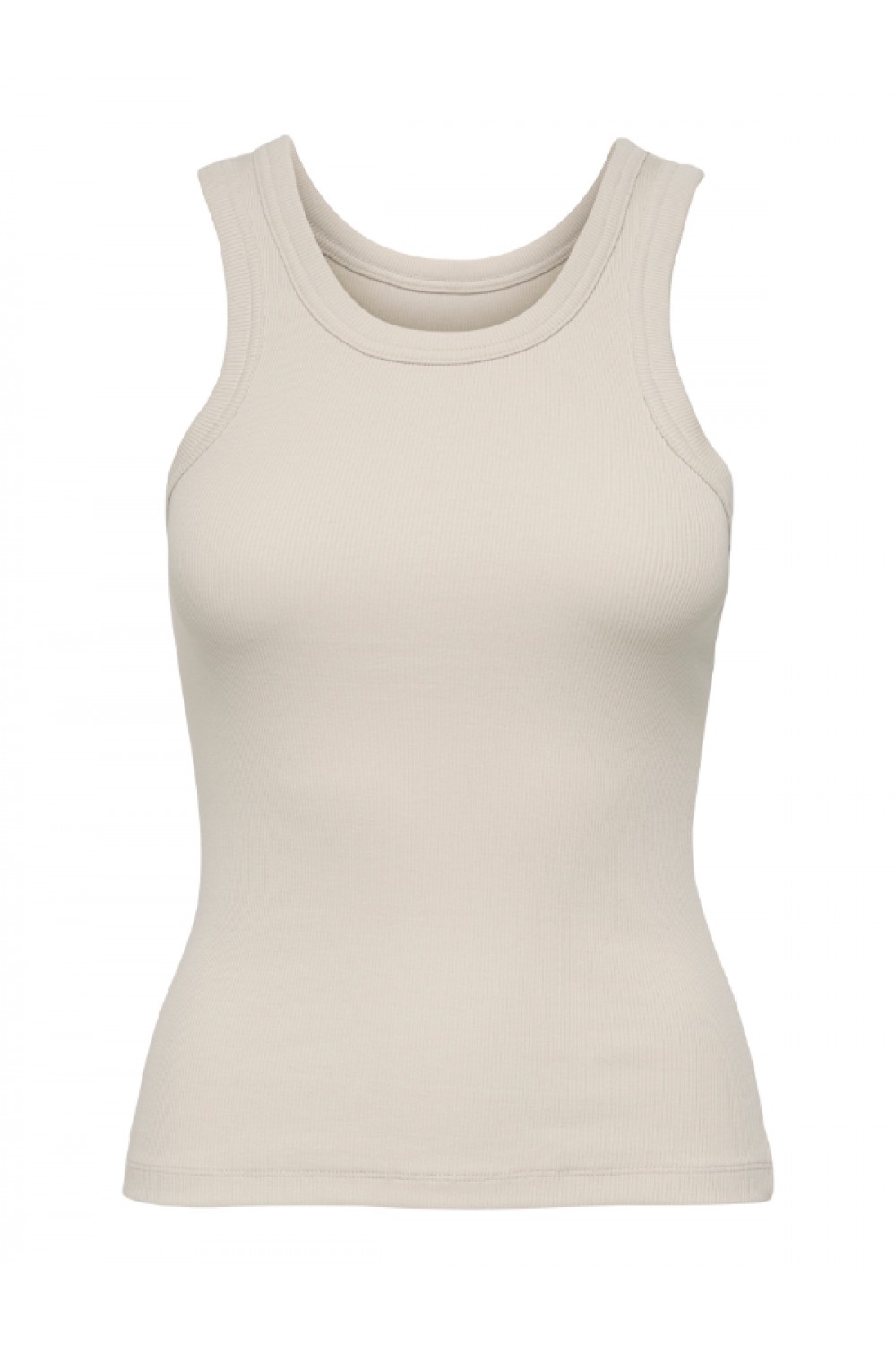 ONLY VAL 2-WAY TANK TOP JRS NOOS SOFT PUMICE STONE 15371705
